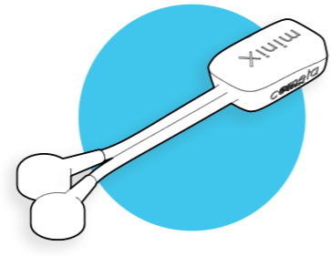 MiniX EMG resistant to water